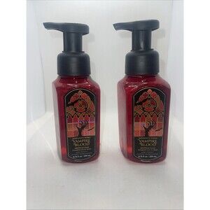 2 Bath & Body Works White Barn VAMPIRE BLOOD Gentle Foaming Hand Soap *NEW*